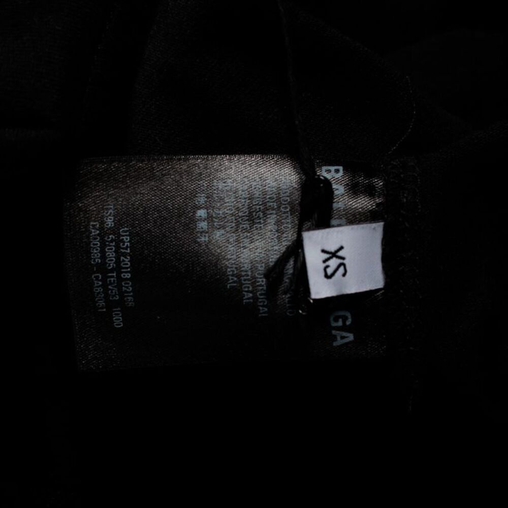 Balenciaga Rainbow Logo T-shirt in Black Cotton - Picture 6 of 6
